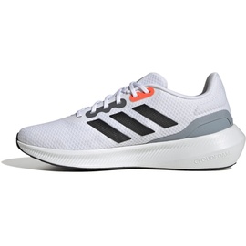 adidas Herren RunFalcon Wide 3 Sneakers, Ftwr White/Core Black/Crystal White, 45 1/3 EU