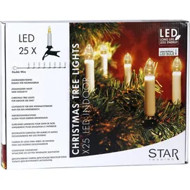 Best Season Kerzenlichterkette LED 17 m Weiß