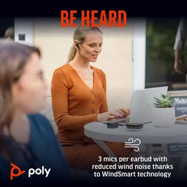 Poly Voyager Free 60+ Schwarz