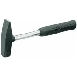 Gedore 500 ST-500 Schlosserhammer mit Stahlrohrstiel, 500 g