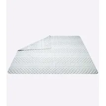 Heine Tagesdecke 240 x 250 cm Grau/Weiß