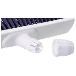 METRO Professional Bodenbürste, Polypropylen / Polyester, 40 x 7.5 x 15 cm, nach HACCP-Standards, weiß / blau