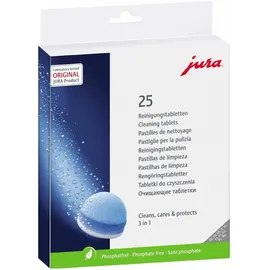 Jura 3-Phasen Reinigungstabletten 25 St.
