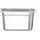 HENDI GN-Behälter Kitchen Line, GN1/4 mit 4 Liter aus Edelstahl