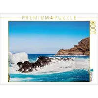Calvendo Puzzle Wellengang in Porto Moniz, Madeira 1000 Teile