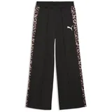 Puma T7 Animal Relaxed High Waist Jogginghose Schwarz 140