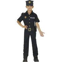 FIESTAS GUIRCA Polizei Offizier Kostüm für Jungen T-3/4 Jahre