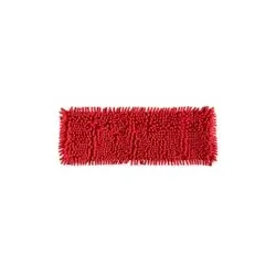 Microfasermopp Chenille | Weicher, effektiver Wischmopp | 40 cm, 50 cm
 Rot 40 cm