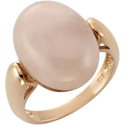 Zeeme Gemstones Ring Silber 925 mit echtem Rosenquarz