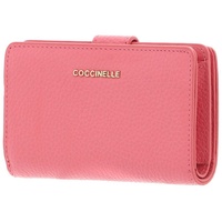 Coccinelle Metallic Soft Mini Wallet E2MW511E701 hyper pink