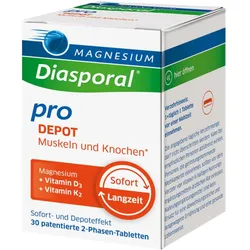 MAGNESIUM Diasporal pro DEPOT Muskeln + Knochen 30 St Tabletten