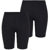 vivance active by lascana Radlerhose Damen 2x schwarz Gr.52/54