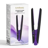 ErthSkin London Straight Fix Mini Haarstyler Schwarz 1 St