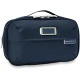 Briggs & Riley Baseline Toilettenartikel-Set, Marineblau, 11 Inch Expandable Essentials Toiletry Kit