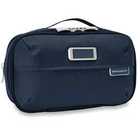 Briggs & Riley Baseline Toilettenartikel-Set, Marineblau, 11 Inch Expandable Essentials Toiletry Kit