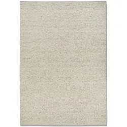 Allgäuer Teppichmanufaktur Webteppich Alpina Elegance 200 x 250 cm Schurwolle Grau