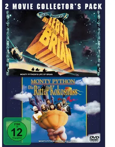 Monty Python - Die Ritter der Kokosnuss / Monty Python - Das Leben des Brian - 2 Movie Collector's Pack  [2 DVDs]