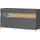 OTTO home Onyx 167,5 x 87,5 x 45,2 cm Grau / Anthrazit / Walnussfarben