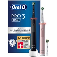 Oral B Pro 3 3900 + 2. Handstück schwarz/rosa Gift Edition