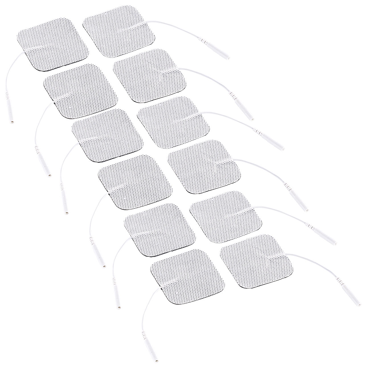 3er-Set Elektroden-Pads für Reizstrom-Geräte, 5x5 cm, je 4er-Set