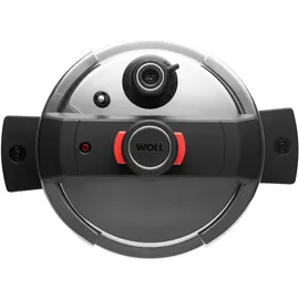 WOLL Schnellkochtopf Pressure Pro - silber ¦ Edelstahl ¦ Maße (cm): 12 Ø: 22.0