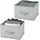 mDesign Aufbewahrungsbox 2er Set grau