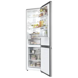 HAIER Kühl-/Gefrierkombination "HDPW7620AANPK", A (A-G), silber (edelstahlfront, inox), B:59,5cm H:205cm T:66,7cm, Kühlschränke, Absolut effizient: Nur 92 kWh jährlicher Energieverbrauch