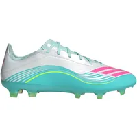 adidas F50 Messi Pro FG FG Herren Cloud White/Lucid Pink/Flash Aqua 48 2/3