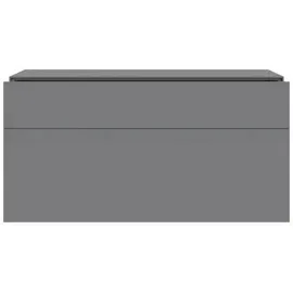 LeGer Home by Lena Gercke Essentials Lowboard 111 cm Grau MDF/Metall