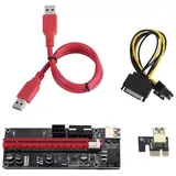 GRAUGEAR PCIe Riser Express Kits - 4 Stück