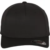 Flexfit 5 Panel Cap schwarz S/M