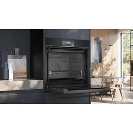 Siemens HS958GCB1 - iQ700, Einbau-Dampfbackofen, 60 x 60 cm, Schwarz,