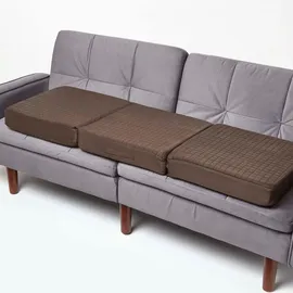 Homescapes Sitzkissen Bezug 150 x 50 x 10 cm Braun 1 St.
