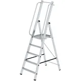 Günzburger MUNK ML Bauleiter Aluminium-Stufenstehleiter 5 Stufen
