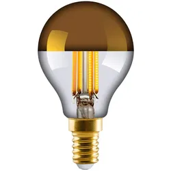 e3light - Leuchtmittel LED 4W (470lm) CRI95 2700K Dim. Oben Gespiegelt Gold E14