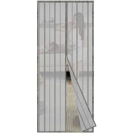 Sekey Insektenschutz-Tür 90 x 210 cm Grau