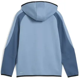 Puma Evostripe Full-Zip Dk Jungen Kapuzensweater, blau - 152