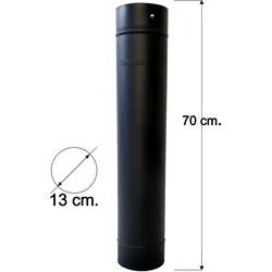 moeby24 Ofenrohr Rauchrohr Kaminrohr Stahlrohr Abgasrohr 2mm Heizung Abzugrohr wählbar