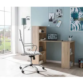 Möbel Boss Schreibtisch Eiche Sonoma Nachbildung / Braun