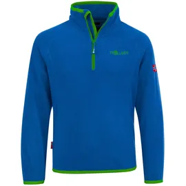 TROLLKIDS Kids Nordland Half Zip 104, medium Blue - 104
