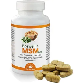 Dr. Jacob's Boswellia MSM forte Weihrauch Quercetin OPC