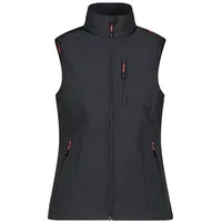 CMP Woman Vest antracite-papavero (03UP) 48