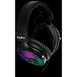 Fourze GH350, Gaming, Kopfhörer, Schwarz