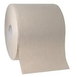 NATURESTAR Putzpapierrolle Bio, 3-lagig, 25 x 24 cm 304435 , 1 Karton = 2 Rollen à 800 Blatt