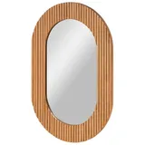MASSIVMOEBEL24.DE Wandspiegel Mango 50 x 75 cm Beige