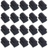 20 Stück Horn-Silikon-Pad, geräuschbeständig, Drehventile, Pufferung, Stopp, kleines Musikinstrument-Zubehör, Euphonie/Tuba/Horn-Pad