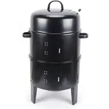 Senderpick - Smoked Holzkohlegrill Holzkohle Grill Räucherofen Grillofen+thermometer