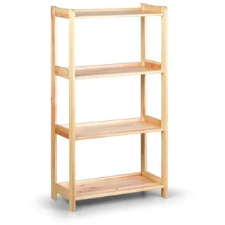 Holzregal, 4 Regalböden, 1275 x 680 x 335 mm