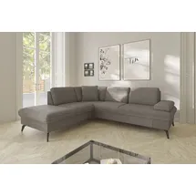 sit&more Ecksofa »Morris Jubi L-Form, B: 238 cm« mit Armteilfunktion & 1 Zierkissen, optional Bettfunktion