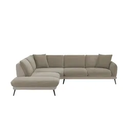 medium Ecksofa  Romance , beige , Maße (cm): B: 310 H: 86 T: 253